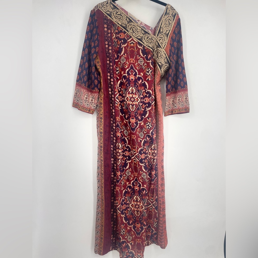 Soft Surroundings Medium Patchwork Floral Maxi Ci… - image 6